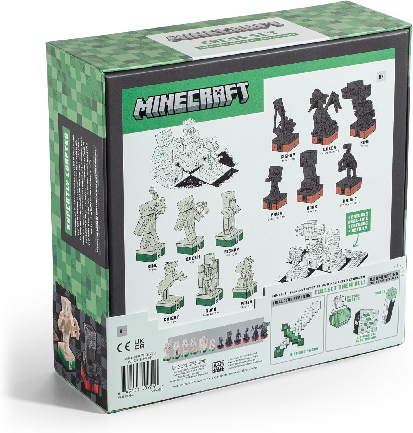 Minecraft Chess Set