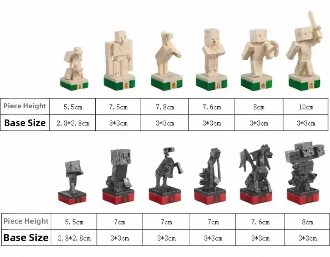 PixelKings™ Chess Set